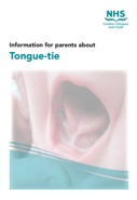 Information for parents about Tongue-tie